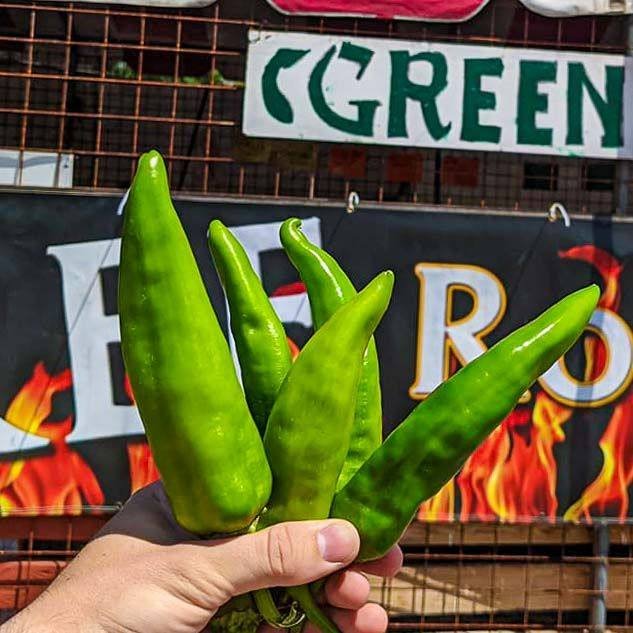Super spicy New Mexican Lumbre chiles
