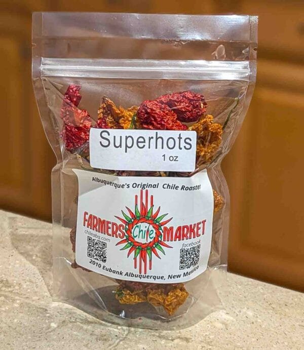 Dried Superhot Peppers - Farmers Chile Market