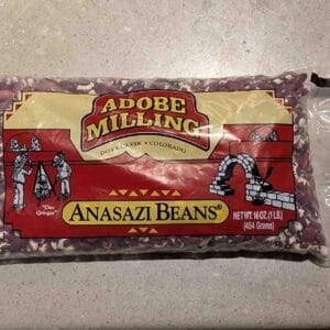 1 lb bag of Adobe Milling Company's Anasazi beans