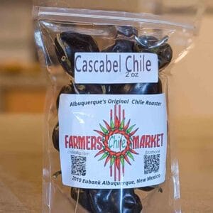 2 oz bag of Mexican cascabel chile