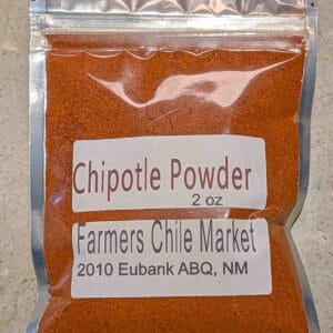 bag of chipotle powder