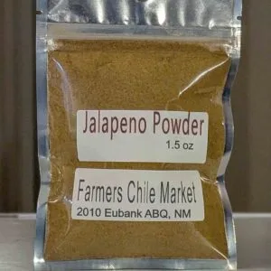 1.5 oz bag of dried jalapeno powder