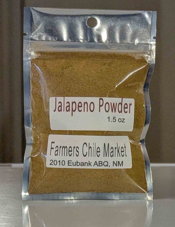 1.5 oz bag of dried jalapeno powder